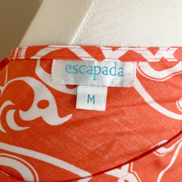 Escapada Coral & White Blouse - Picture 4 of 5
